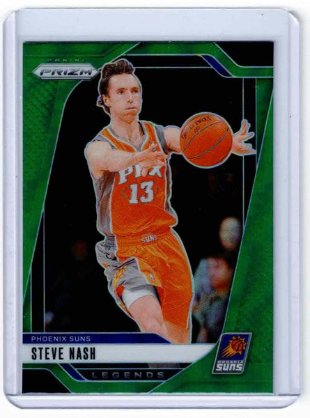 2024-25 Panini Prizm Green Prizm #298 Legends Steve Nash
