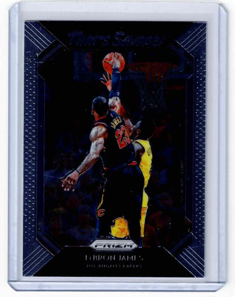 2018-19 Panini Prizm - That's Savage! #2 LeBron James