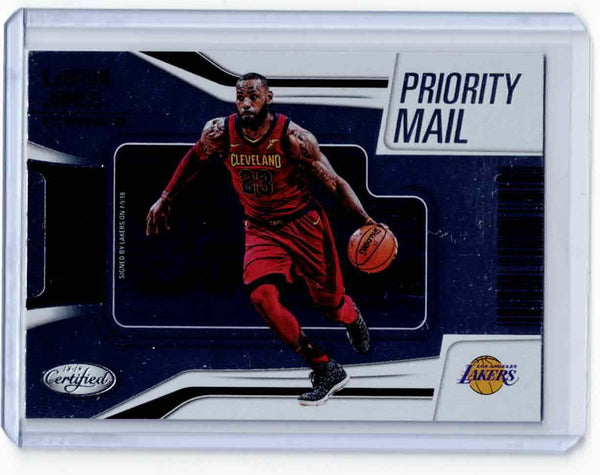 2018-19 Panini Certified - Priority Mail #PM-7 LeBron James