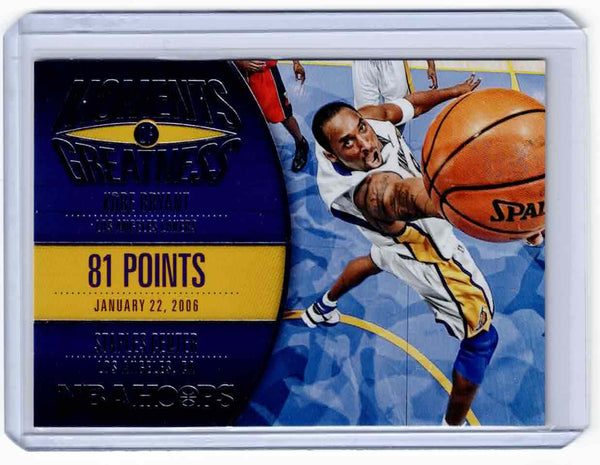 2014-15 NBA Hoops - Moments of Greatness #18 Kobe Bryant