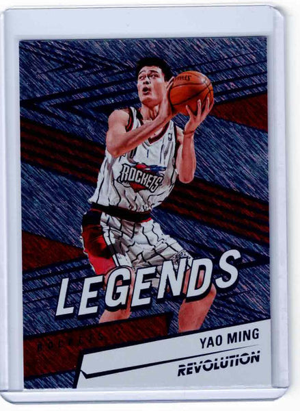 2024-25 Panini Revolution Blue Storm #170 Legends Yao Ming