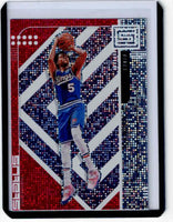 2019-20 Panini Status Tmall Red #124 De'Aaron Fox