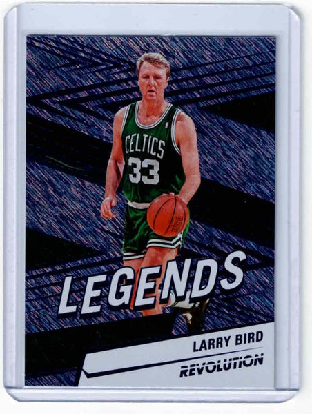 2024-25 Panini Revolution Blue Storm #159 Legends Larry Bird