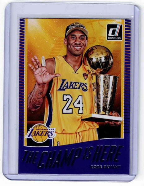 2017-18 Panini Donruss - The Champ is Here #6 Kobe Bryant