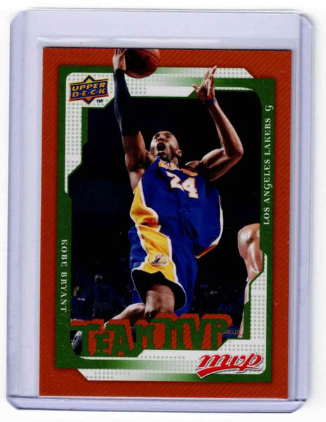 2008-09 Upper Deck MVP #183 Team MVP - Kobe Bryant