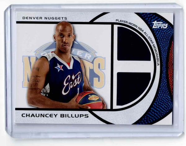 2009-10 Topps - All-Star Dual Relics #ASD-CBI Chauncey Billups /199
