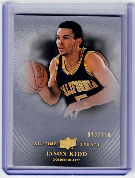 2013 Upper Deck All-Time Greats #38 Jason Kidd /150