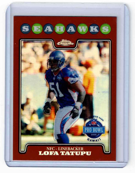 2008 Topps Chrome Copper Refractor #TC139 Lofa Tatupu /425