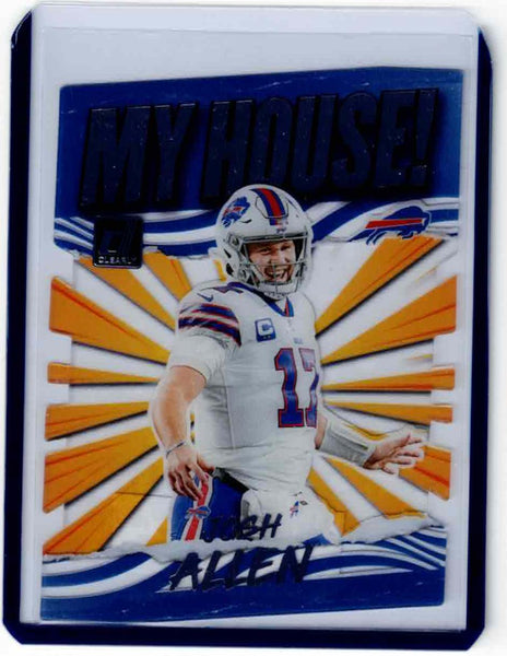 2021 Panini Clearly Donruss - Clearly My House #CMH-JA Josh Allen