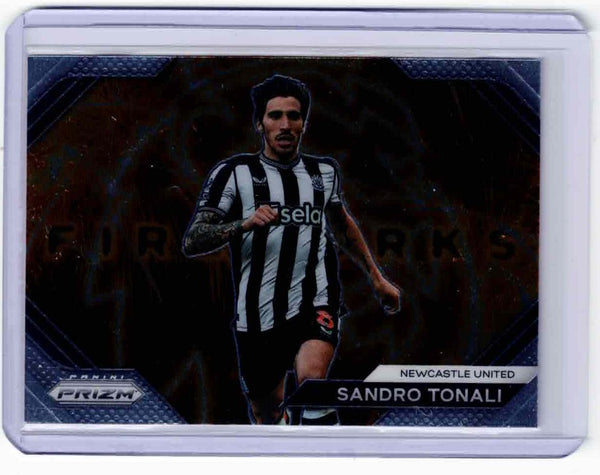 2023-24 Panini Prizm Premier League - Fireworks #4 Sandro Tonali