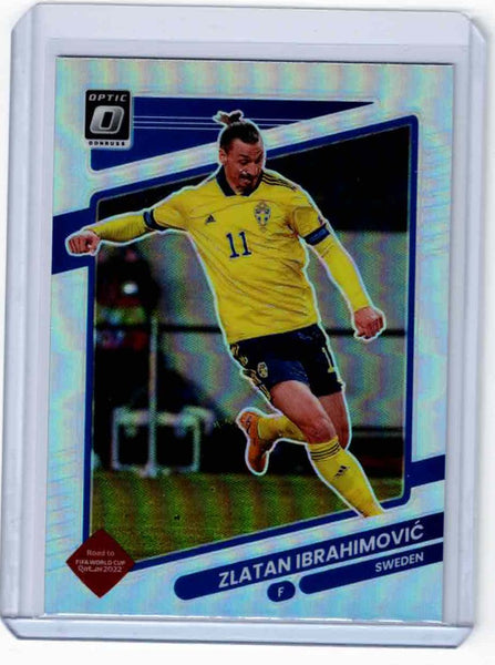 2021-22 Panini Donruss Road to Qatar - Optic Holo Prizm #152 Zlatan Ibrahimović