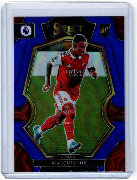 2022-23 Panini Select Premier League Blue Prizm #155 Mezzanine - Marquinhos
