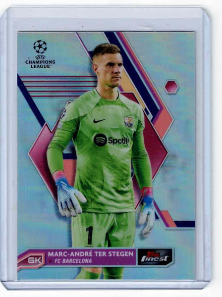 2022-23 Topps Finest UEFA Club Competitions - Refractor #118 - Marc-André ter Stegen