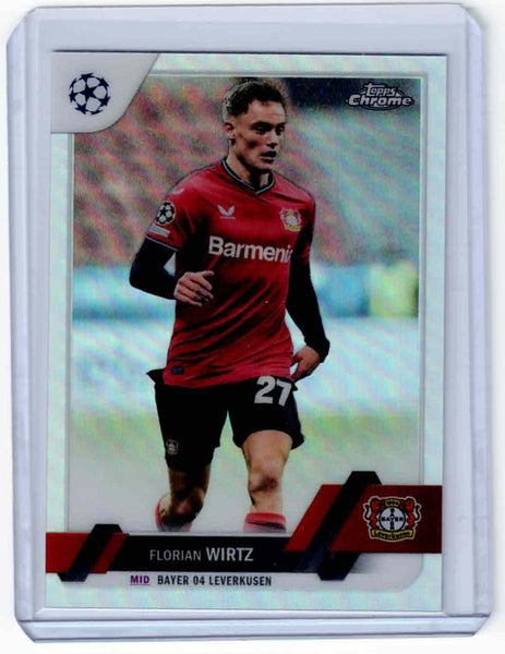 2022-23 Topps Chrome UEFA Club Competitions - Refractor #27 Florian Wirtz