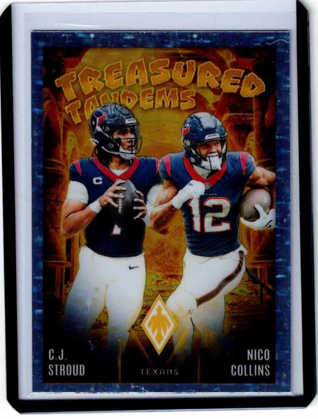 2024 Panini Phoenix - Treasured Tandems - Stars #TT-HOU C.J. Stroud, Nico Collins
