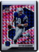 2021 Panini Mosaic - Mosaic Camo Pink Prizm #91 Peyton Manning