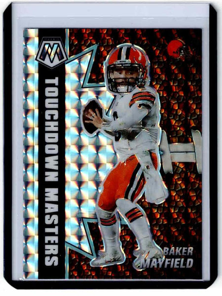 2021 Panini Mosaic - Touchdown Masters - Mosaic Prizm #TM-18 Baker Mayfield