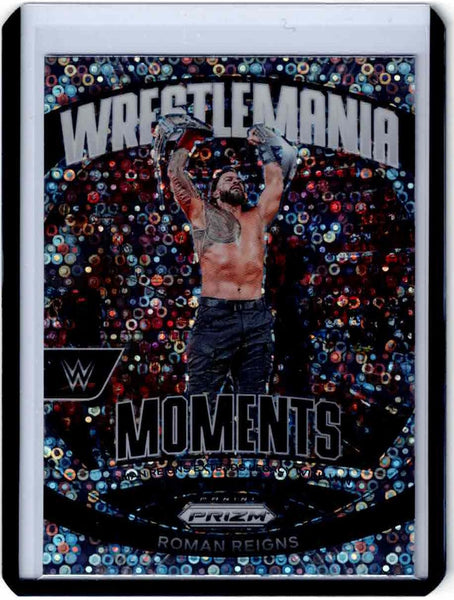 2024 Panini Prizm WWE - WrestleMania Moments - Under Card Prizm #17 Roman Reigns