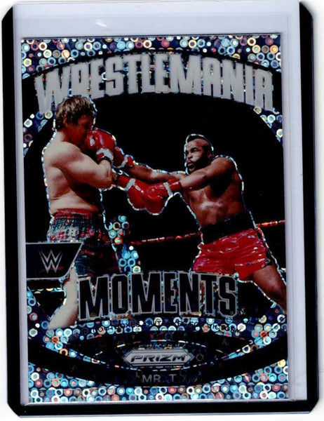 2024 Panini Prizm WWE - WrestleMania Moments - Under Card Prizm #12 Mr T