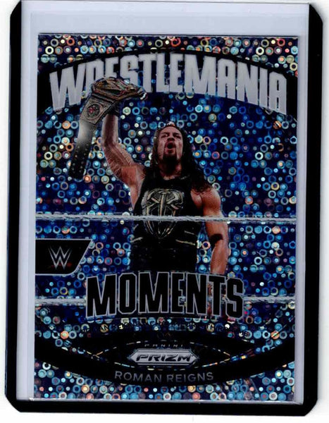 2024 Panini Prizm WWE - WrestleMania Moments - Under Card Prizm #27 Roman Reigns
