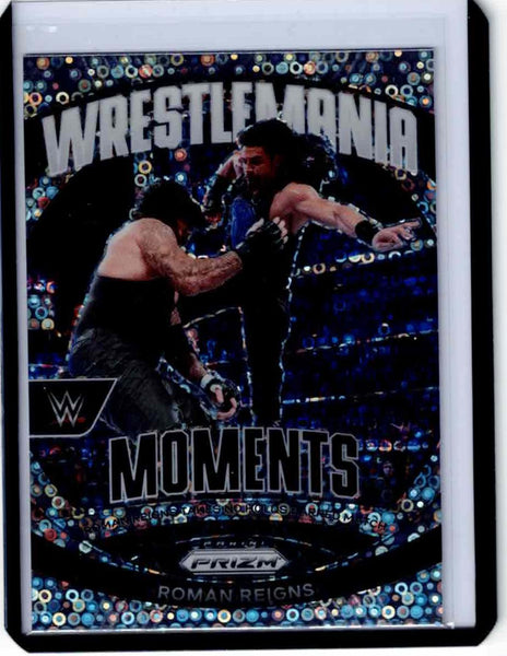 2024 Panini Prizm WWE - WrestleMania Moments - Under Card Prizm #36 Roman Reigns