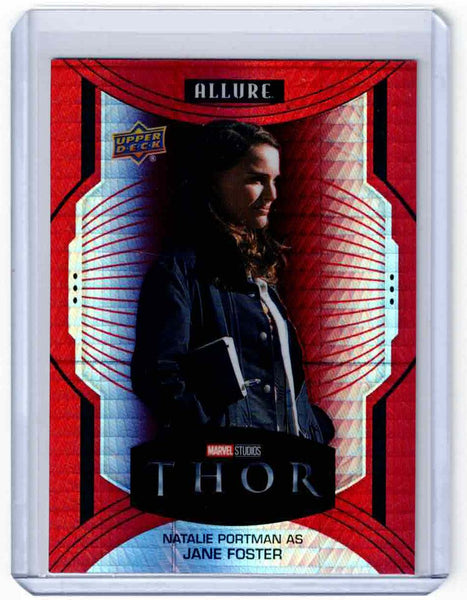 2022 Upper Deck Marvel Allure Red Prism #117 - High Series - Natalie Portman as Jane Foster