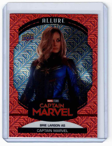 2022 Upper Deck Marvel Allure Sunrise #87 Brie Larson as Captain Marvel