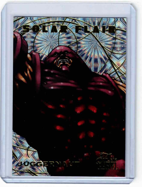 2023 Flair Marvel - Solar Flair #SF10 Juggernaut