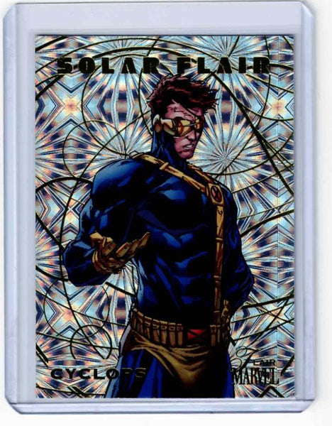 2023 Flair Marvel - Solar Flair #SF23 SP - Cyclops