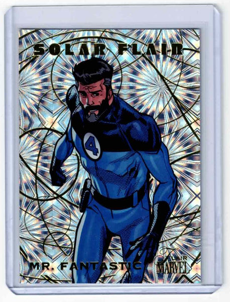2023 Flair Marvel - Solar Flair #SF14 Mr. Fantastic