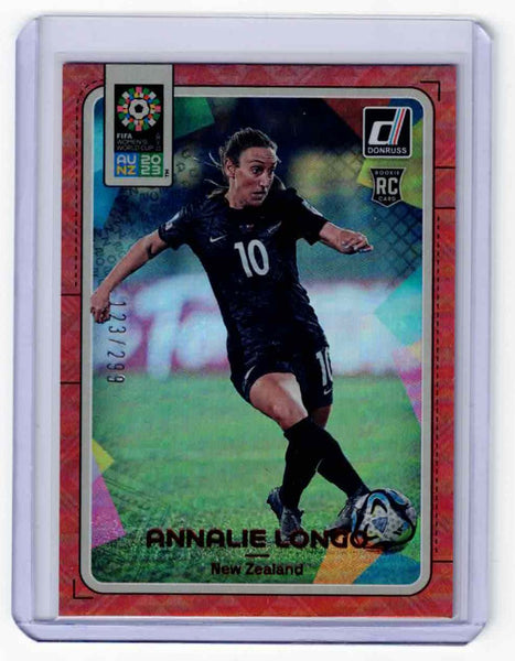2023 Panini Donruss FIFA Women's World Cup Red #116 Annalie Longo /299