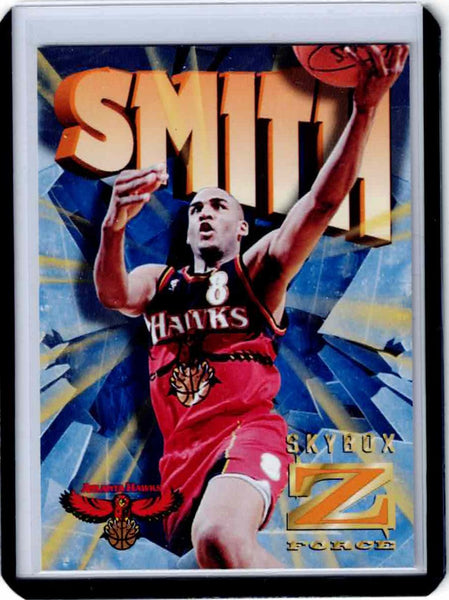 1996-97 Skybox Z Force - Z-Cling #4 Steve Smith