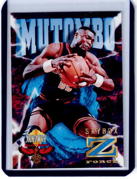 1996-97 Skybox Z Force - Z-Cling #24 Dikembe Mutombo