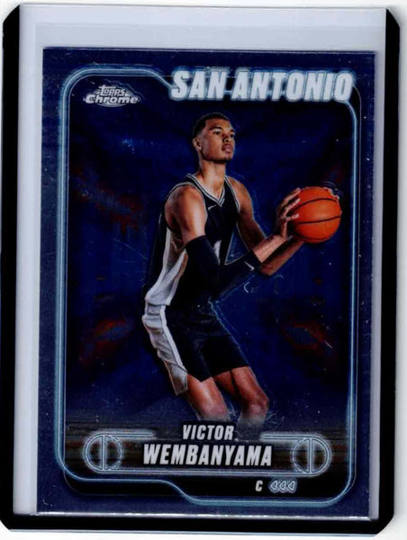 2024-25 Topps Chrome #193 Victor Wembanyama