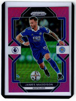 2022-23 Panini Prizm Premier League - Pink Prizm #94 James Maddison /199