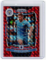 2021-22 Panini Prizm Premier League - [Base] - Red Mosaic Prizm #12 Kevin De Bruyne