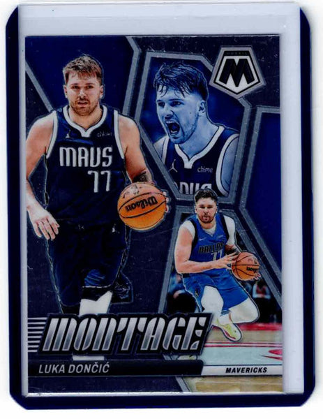 2023-24 Panini Mosaic - Montage #5 Luka Doncic