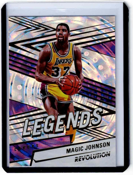 2024-25 Panini Revolution - Fractal #155 - Legends - Magic Johnson