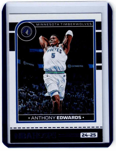 2024-25 Panini NBA Hoops #181 Anthony Edwards