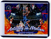 2023-24 Panini Court Kings - Artistry in Motion #13 Anthony Edwards