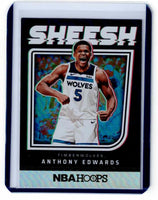 2024-25 Panini NBA Hoops - Sheesh #13 Anthony Edwards