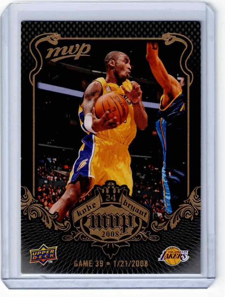 2008-09 Upper Deck MVP - Kobe Bryant MVP - Black Border #KB-39 Kobe Bryant