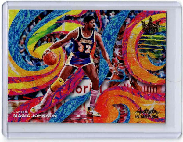 2022-23 Panini Court Kings - Artistry in Motion #5 Magic Johnson