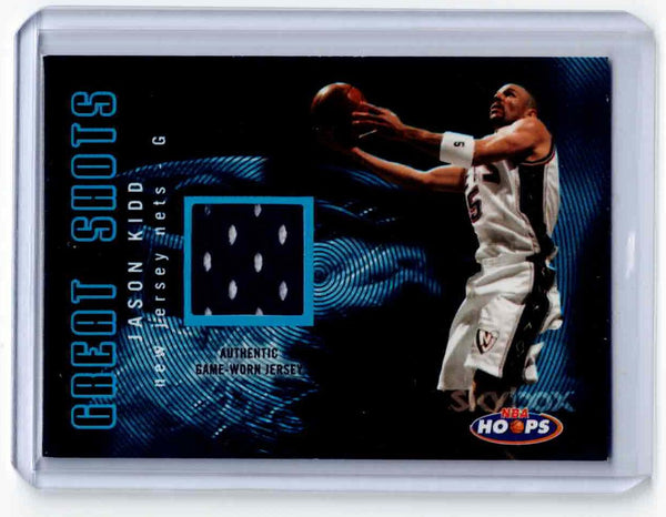 2004-05 NBA Hoops - Great Shots - Blue Jerseys #GS/JK Jason Kidd