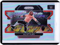 2022 Panini Prizm WWE - Silver Prizm #7 AJ Styles