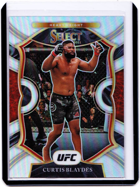 2021 Panini Select UFC - Silver Prizm #60 Concourse - Curtis Blaydes