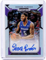 2019-20 Panini Prizm Draft Picks - Draft Picks Autographs #124  Dererk Pardon