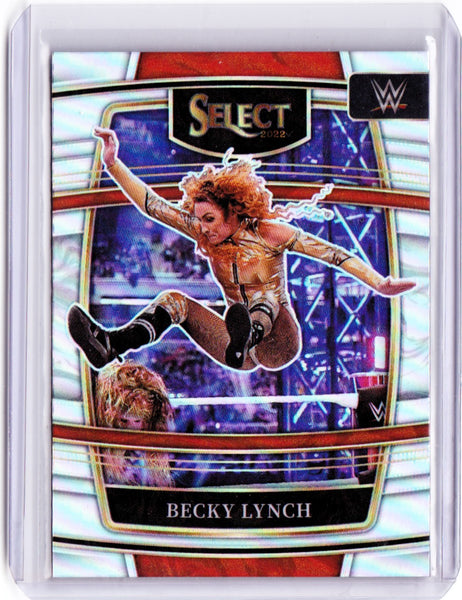 2022 Panini Select WWE - Silver Prizm #53 Concourse - Becky Lynch