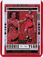 2021-22 Panini Contenders - Rookie of the Year Contenders #4  Scottie Barnes