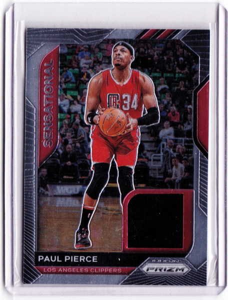 2020-21 Panini Prizm - Sensational Swatches #SSW-PPI Paul Pierce